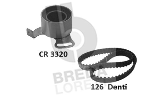 BREDA LORETT Zobsiksnas komplekts KCD0410